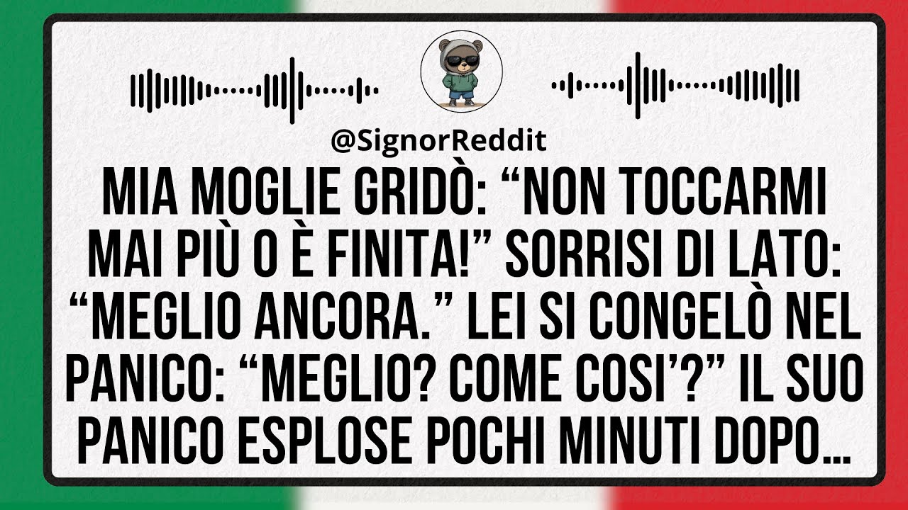 Lei Gridò: “Non Toccarmi Mai Più!” Io Sorrisetti: “Ancora Meglio.”