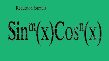 Reduction formula 7