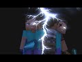 Minecraft fight animation  herobrine vs steve