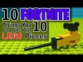 10 Fortnite Things You Can Make With 10 Lego Pieces