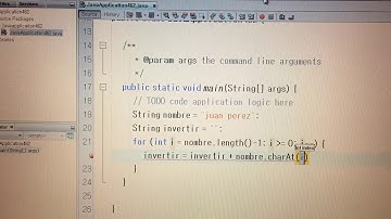 Java netbeans invertir palabras #38