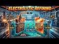 Electrolytic Refining Process Made Easy 🔬#aumsum#kids #science#education #children #Class12Chemistry