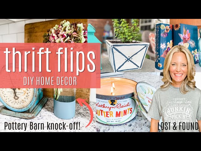 How to Transform Thrifted Flips into Pottery Barn-Inspired Decor