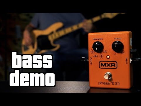 MXR Phase 100 Bass Demo - YouTube