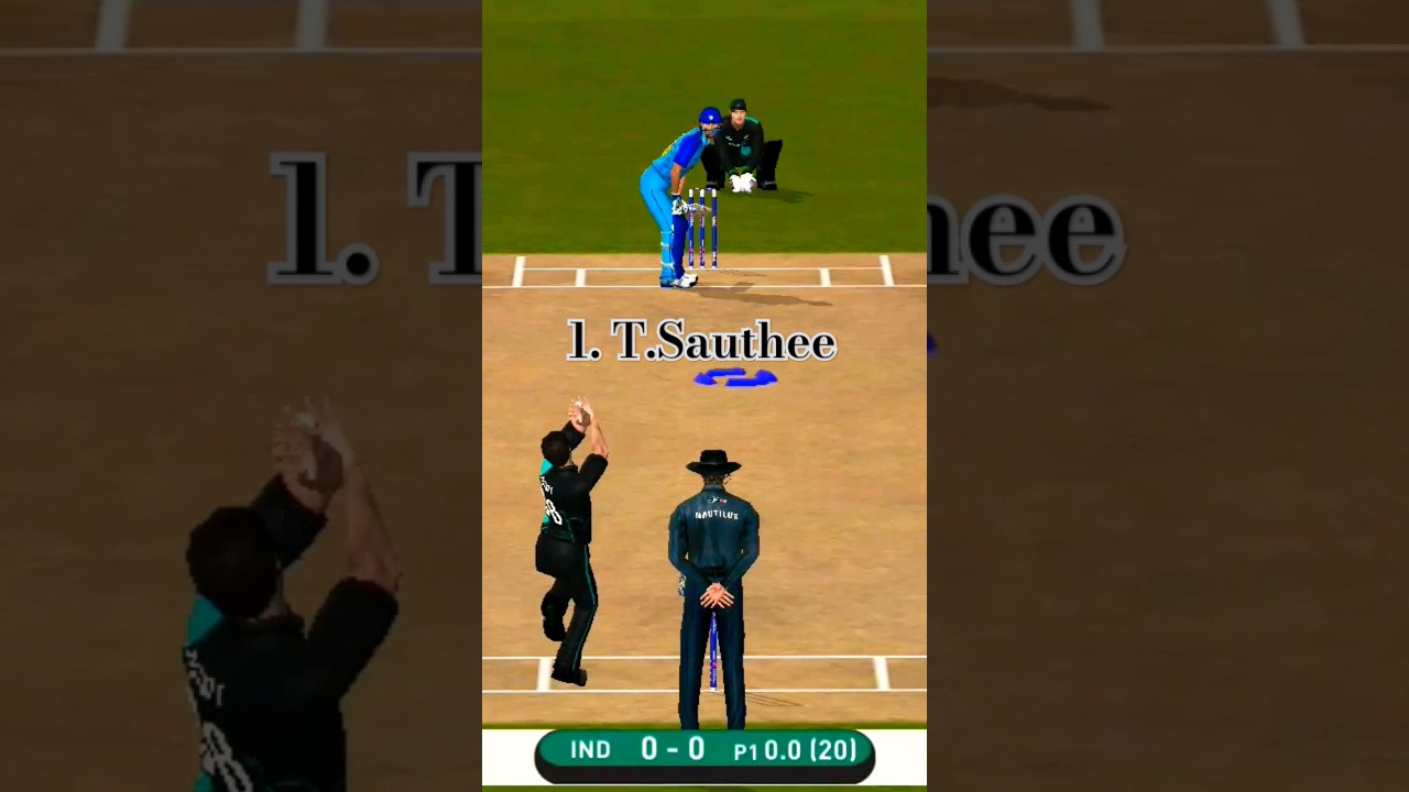 Real Cricket 20 Newzealand Bowlers Action 😱 