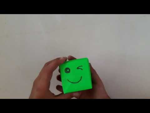 HOW TO MAKE PAPER box origami - YouTube