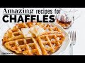 SIX CHAFFLE RECIPES | How to Make Chaffles | KETO WAFFLE | PAFFLE