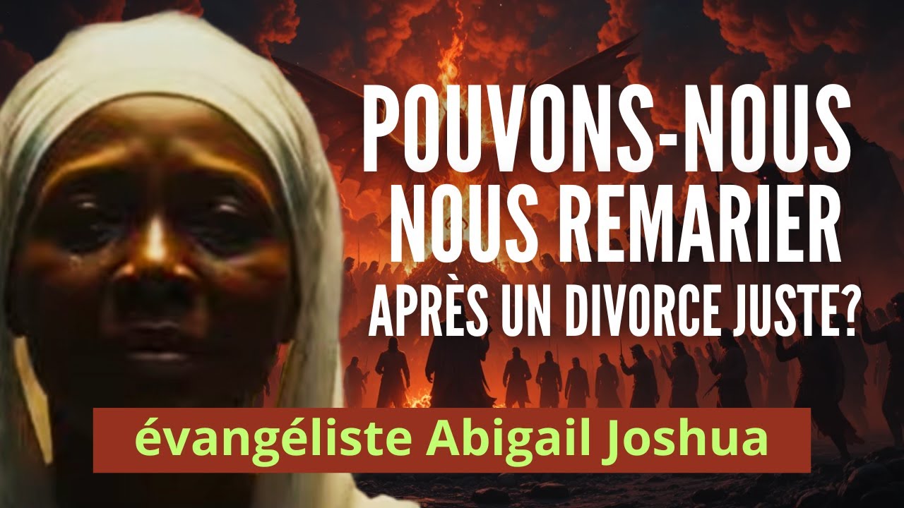 J'AI POSÉ CETTE QUESTION À JÉSUS: PEUT-ON SE REMARIER APRÈS UN DIVORCE JUSTE / TÉMOIGNAGE Chrétien