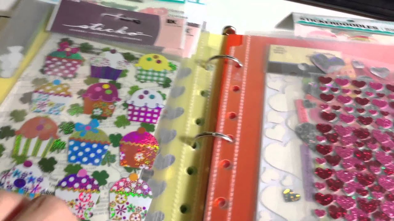 My Sticker Binder YouTube