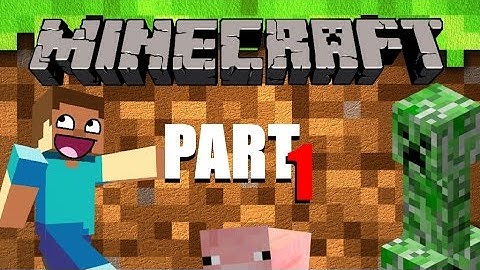 Stupid CREEPERS - Minecraft Gameplay Part 1 (PS4)