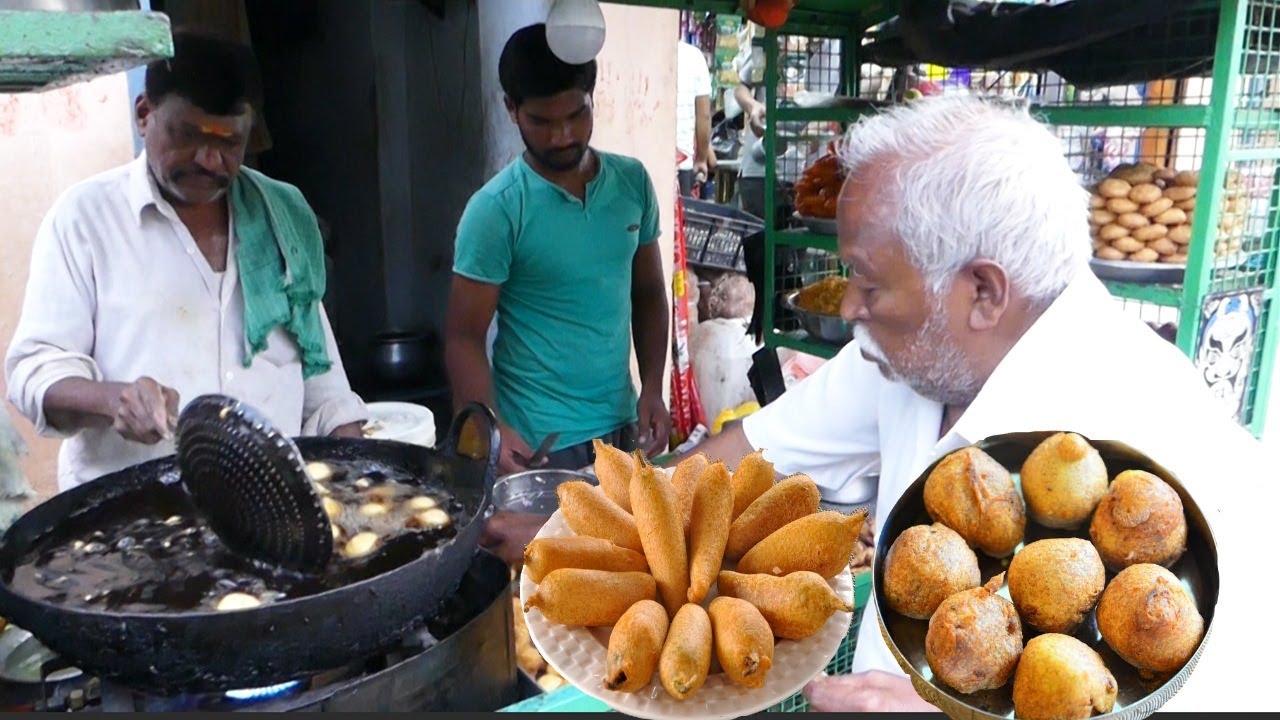 Yummy Mirchi Bajji And Aloo Bonda Receipes | Streetfood | KikTV Network