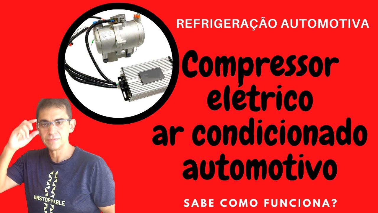 Desmontagem do compressor elétrico automotivo 12V!