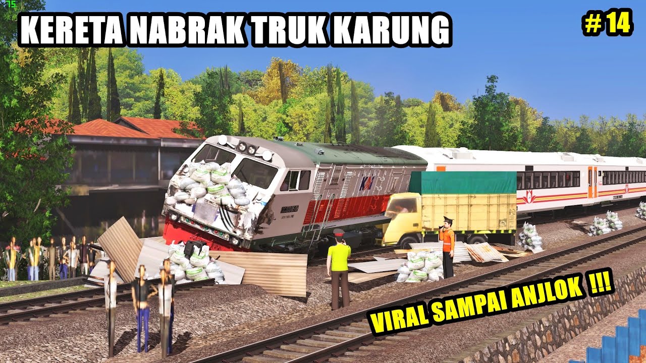 KERETA NABRAK TRUK KARUNG - PENYELAMAT KERETA PART 14