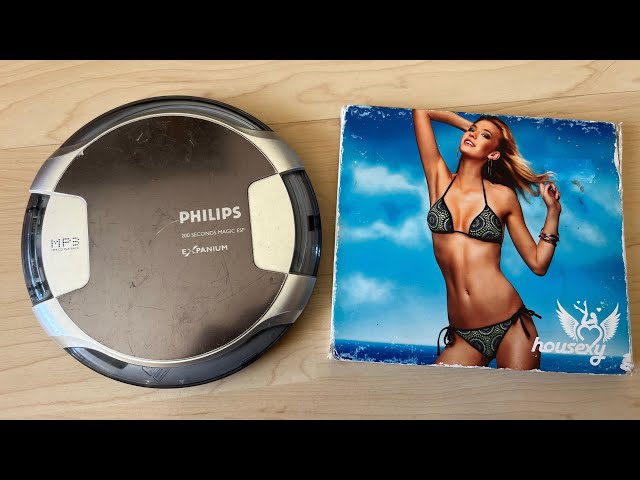 Philips walkman EXP3463 ultraslim cd player mp3 compact music