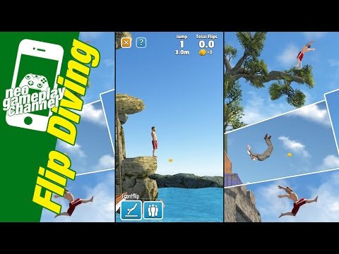 Flip Diving - gameplay 2.19 Minute, frist start
