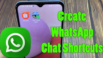 How To Create WhatsApp Chat Shortcuts on Android Home Screen