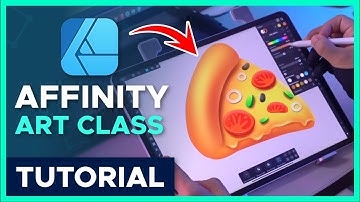 Remaking my Old Pizza in VECTOR | Affinity Art Class with Jhon #27