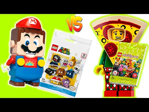 Лего Мини Фигурки СУПЕР МАРИО vs СЕРИЯ 19 / Lego Minifigures 71025 и 71361