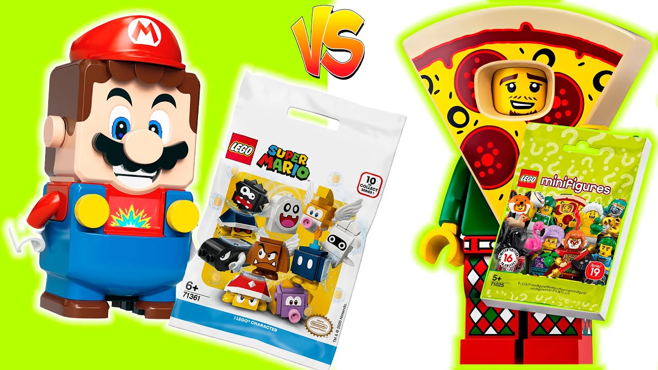 Лего Мини Фигурки СУПЕР МАРИО vs СЕРИЯ 19 / Lego Minifigures 71025 и ...