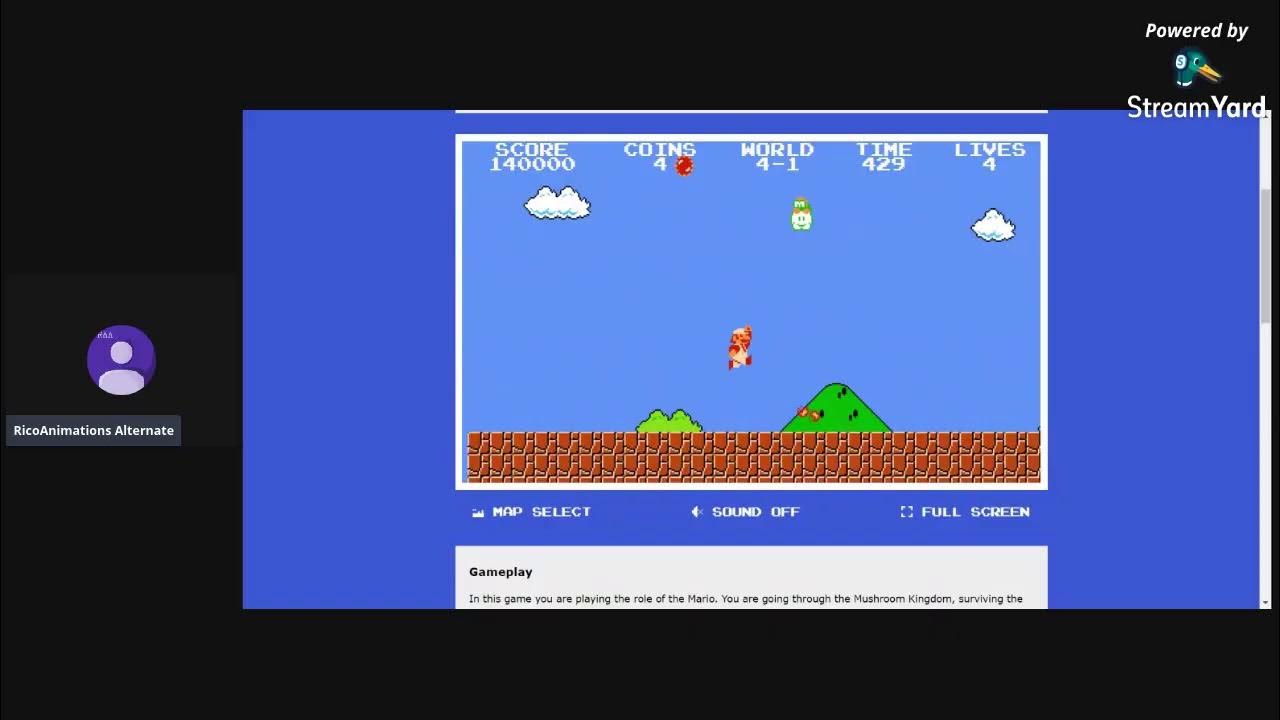 Super Mario Bros. On PC Gameplay 3 YouTube