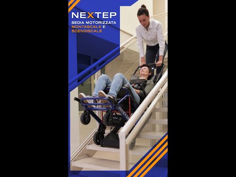 Come utilizzare la sedia montascale e scendiscale Spencer Nextep per il trasporti ordinari - video from Spencer