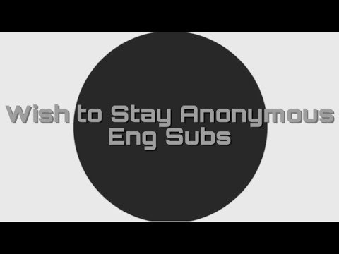 【Shino Feat. Hatsune Miku】 Wish to Stay Anonymous (English Subs)