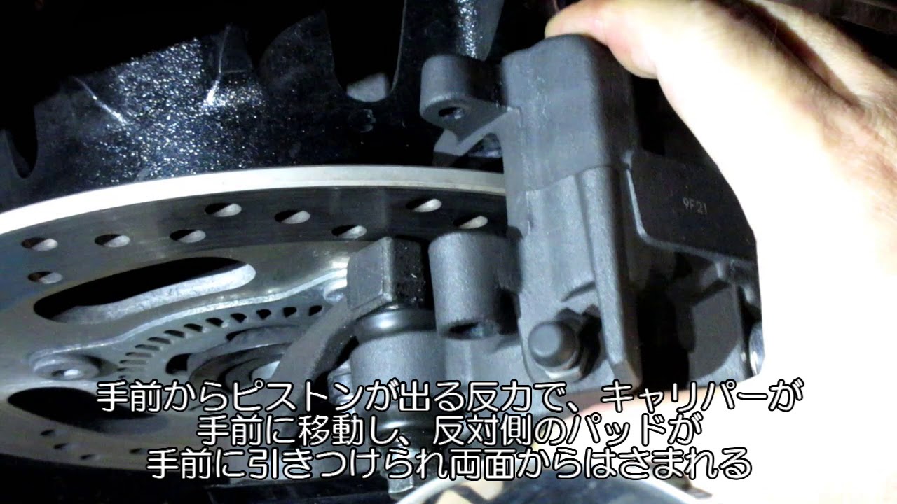 Z900rsブレーキパッド交換 リア Bun ぶん がバイクで遊んでますよ Z900rsブレーキパッド交換 リア Bun ぶん がバイクで遊んでますよ