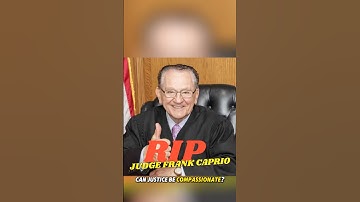 Judge Frank Caprio: The Compassionate Judge Who Touched Millions | In Loving Memory (1936–2025)