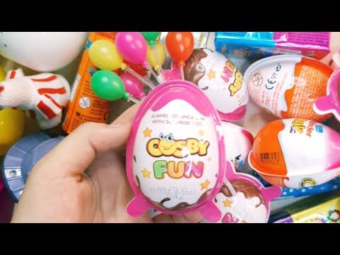 nefis cosby fun sürpriz oyuncaklı yumurta açıldı, ASMR video