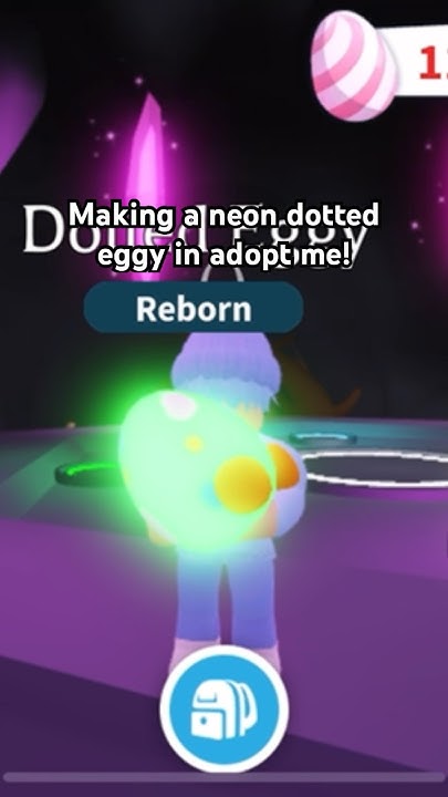 Making a neon dotted eggy in adopt me! #roblox #adoptme - YouTube