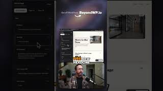 A custom-tailored site editing experience