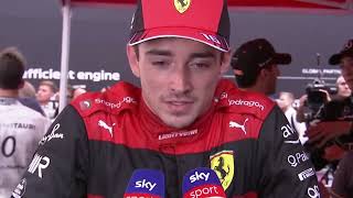 Charles Leclerc interview Monaco grand prix 2022