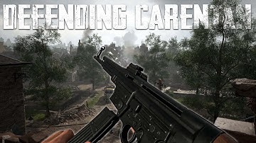 Desperately Defending Carentan in Hell Let Loose!