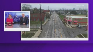 West side corridor construction