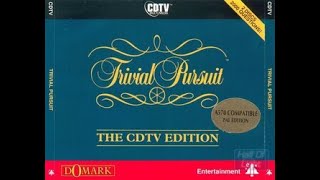 Amiga CDTV Loader Domark Trivial Pursuit The CDTV Edition 1991