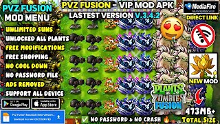 PVZ Fusion 🔥 Mod Apk v.3.5.0 New 2026 - Plants Vs Zombies Fusion Mod Menu Apk v3.5.0