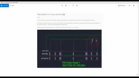 Autocad Civil3d Tips & Tricks 4: Pipe Depth In Section View