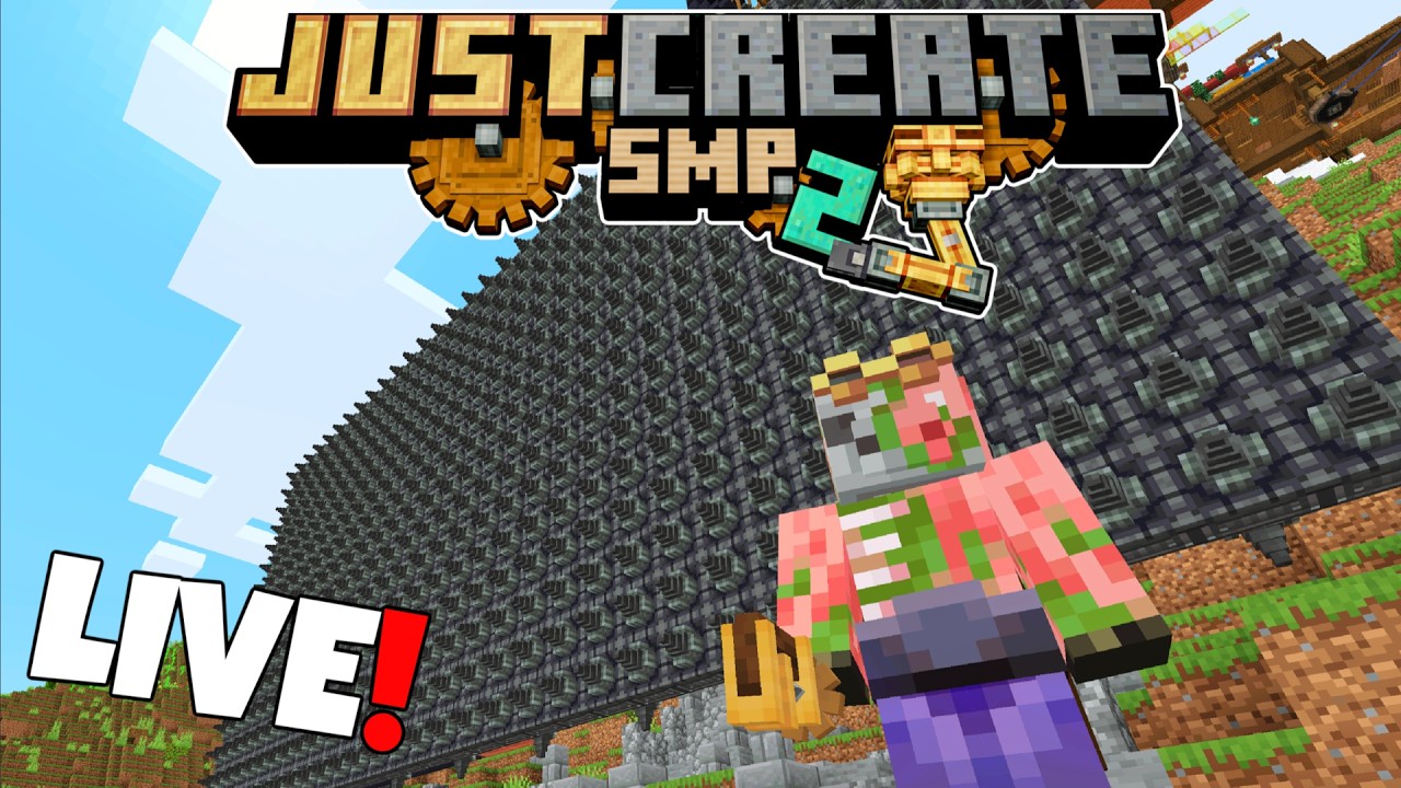 MEGA DRILL! Minecraft Create Mod Survival! Just Create SMP #13 5/24/26 ...