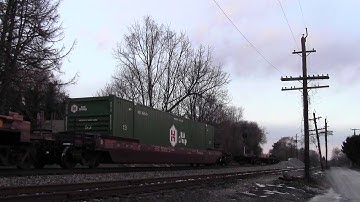 NS 201 in Hi Def at Shenandoah Junction,WV on 1/7/14