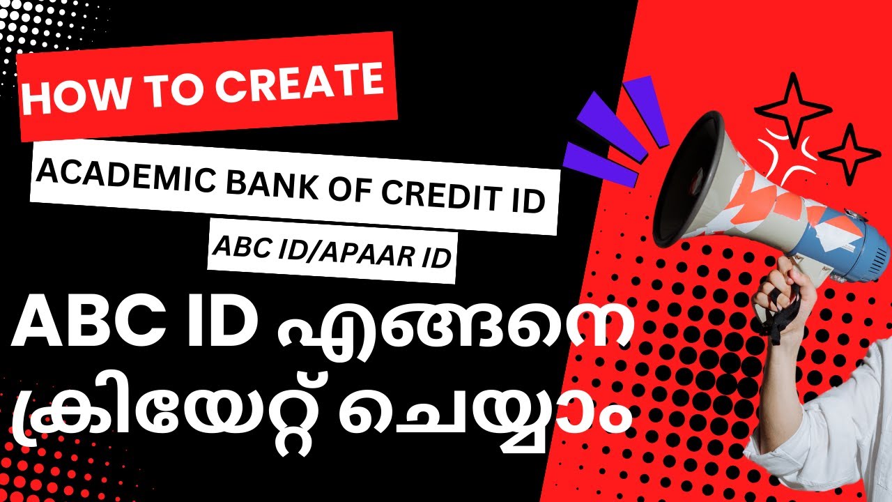 How to create ABC ID (ACADEMIC BANK OF CREDITS) / APAAR ID - YouTube