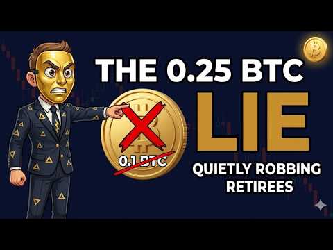 The 0.25 BTC Lie Quietly Robbing Bitcoin Retirees After 50 thumbnail