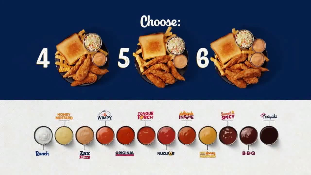 Zaxby's Chicken Finger Plate YouTube