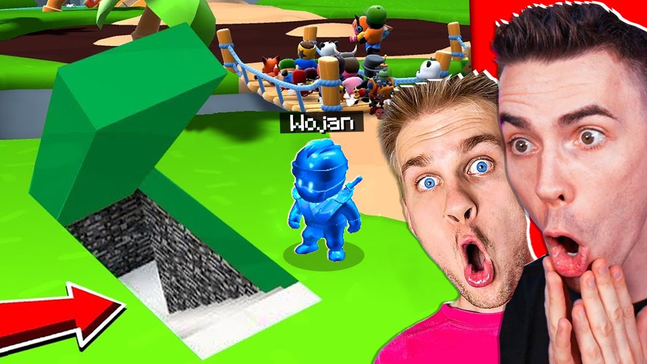 Odkryliśmy TAJNE PRZEJŚCIE o KTÓRYM NIKT NIE WIE 😱 z ABRA w STUMBLE GUYS!