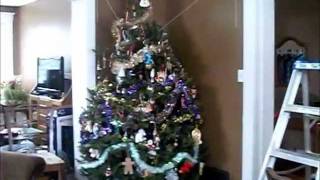 My Yule Altar and Yule Tree - 2011