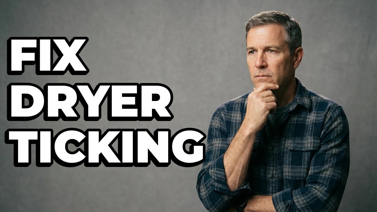 Why Is My Dryer Making A Ticking Noise?