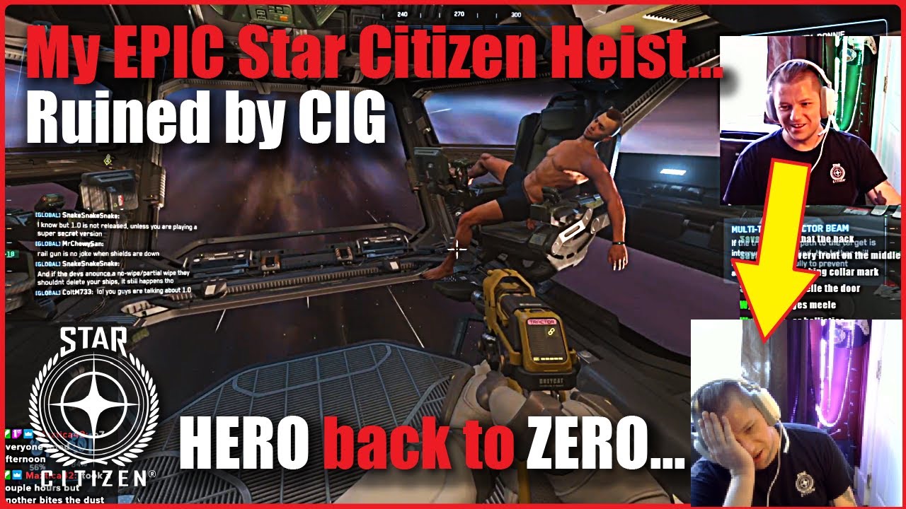 My EPIC Star Citizen Heist....Ruined by CIG - YouTube