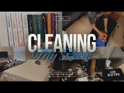 Clean my room with low energy | WEEKLY VLOG | Out of the Slumps