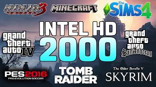 Gaming on Intel HD Graphics 2000 in 2026 - Test in 100 Games [Windows 10 - 8GB RAM]
