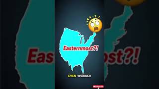 The U.S. State That’s in BOTH East and West 🤯 #shorts #viralvideo #usa #facts #didyouknow #history