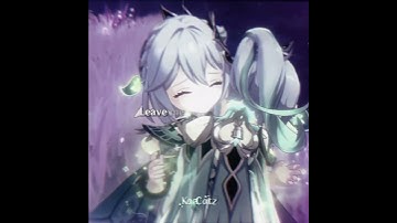 Nahida & Rukkhadevata Edit || IB: @WinteryCloud || Let Me Down Slowly || Genshin Impact